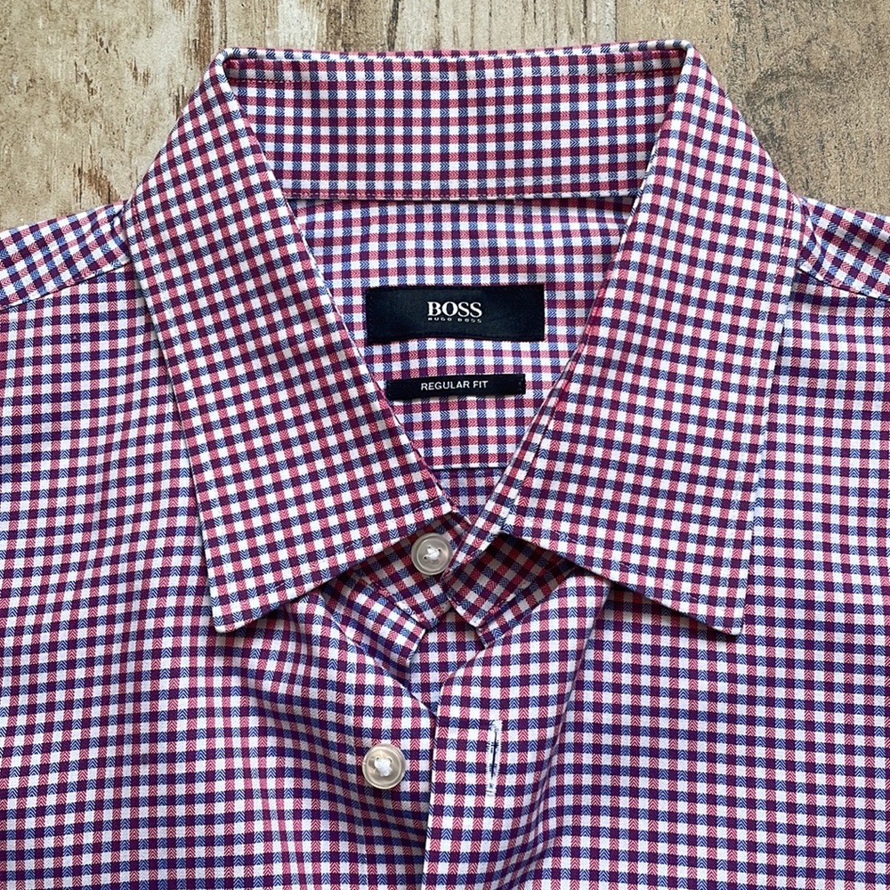 Boss Men's Button Down Shirt size 16/34-35